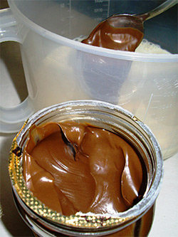 glace nutella préparation