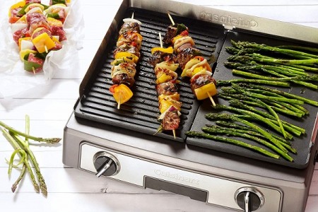 plancha de table Cuisinart PL50E aux 2 plaques