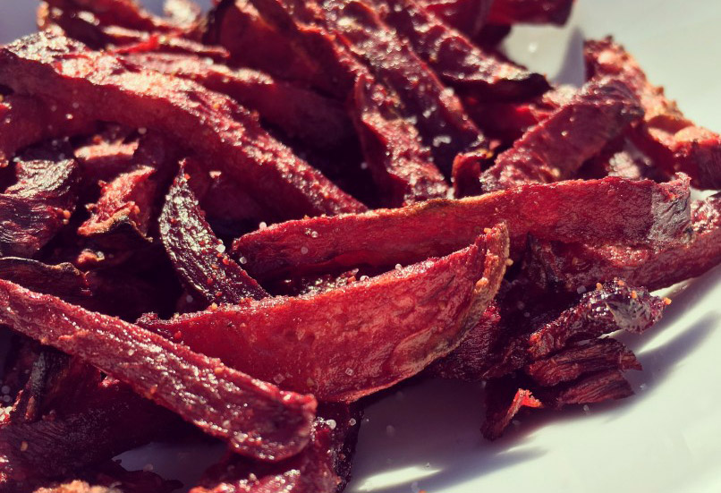 Recettes avec ma friteuse sans huile : frites de betterave